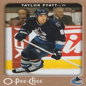 Taylor Pyatt - 2006/2007 O Pee Chee Hockey Card